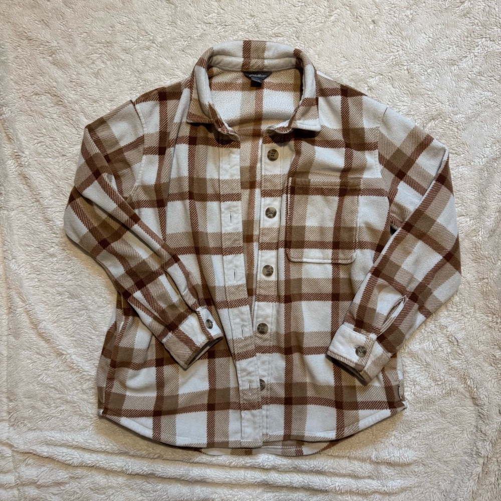 Women’s Plaid Button-Up Shirt